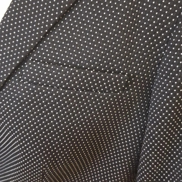 Tommy Hilfiger micro polka-dot single breast blazer SZ 6 - Picture 6 of 10